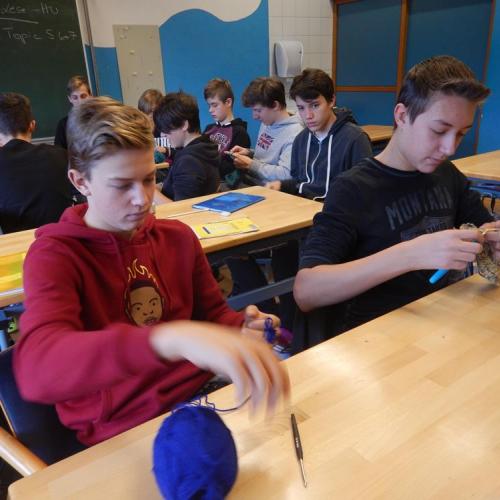 Stricken für den guten Zweck